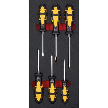Tool module with 6 screwdrivers